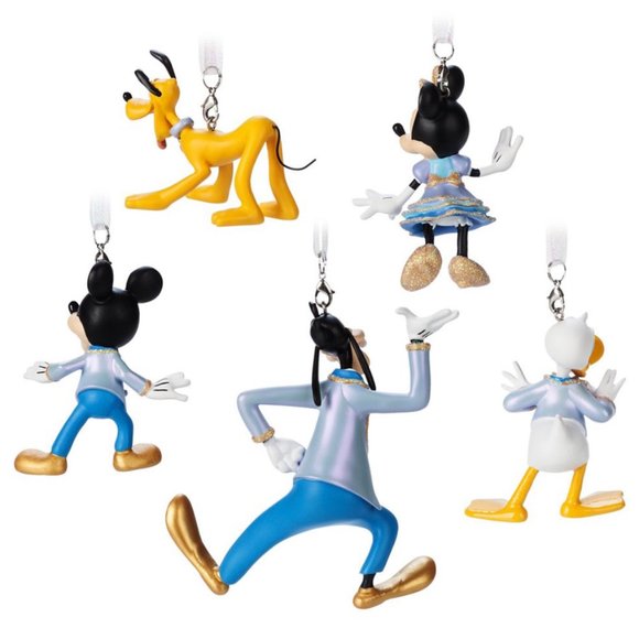 Disney Ornament Set - WDW 50th Anniversary Fab Five - Picture 2 of 5